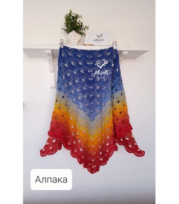 Плетен шал