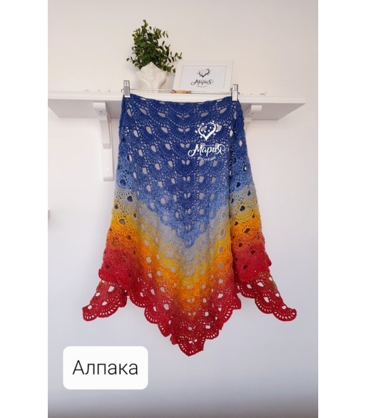 Плетен шал